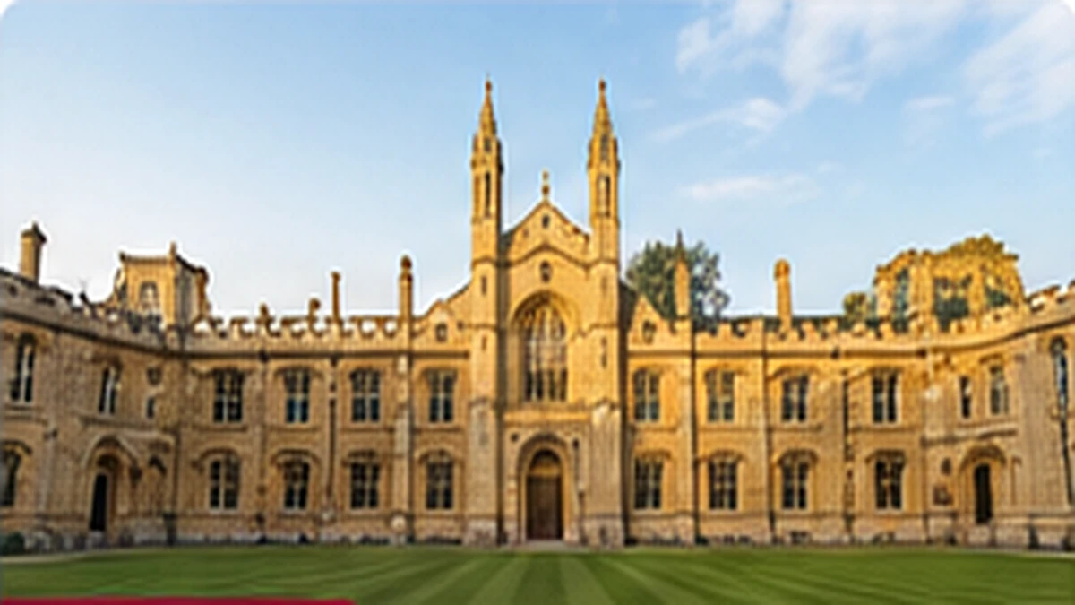 Oxford Christ Church College avlusu